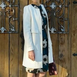 White summer coat H&M size 4